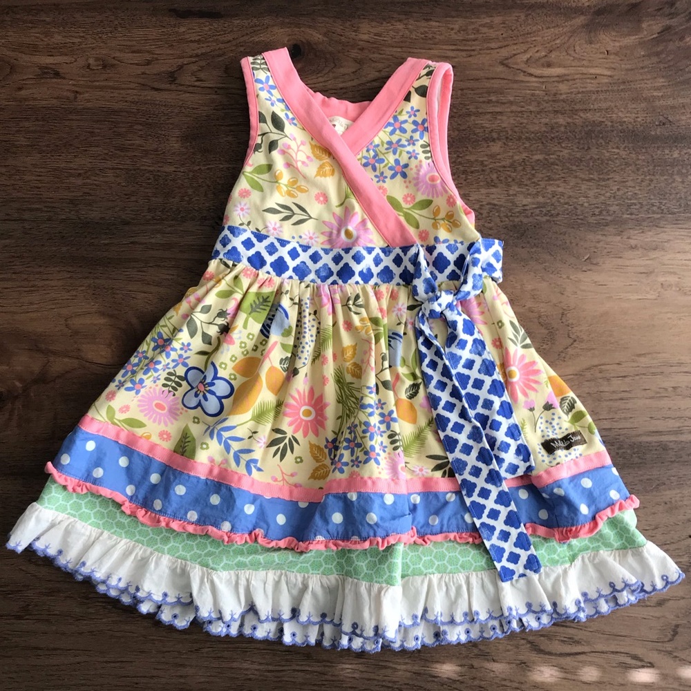 Matilda Jane faux wrap dress size 4